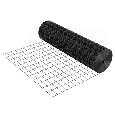 Hardware Cloth 36 In X 25 Ft, 2 X 3 In Mesh 16 Gauge Galvanized Wire Mesh Roll, Weather-Resistant Vinyl Coated Chicken Wire Fencing, Heavy Duty Welded Garden Plant Fencing For Rabbit Cage Snake