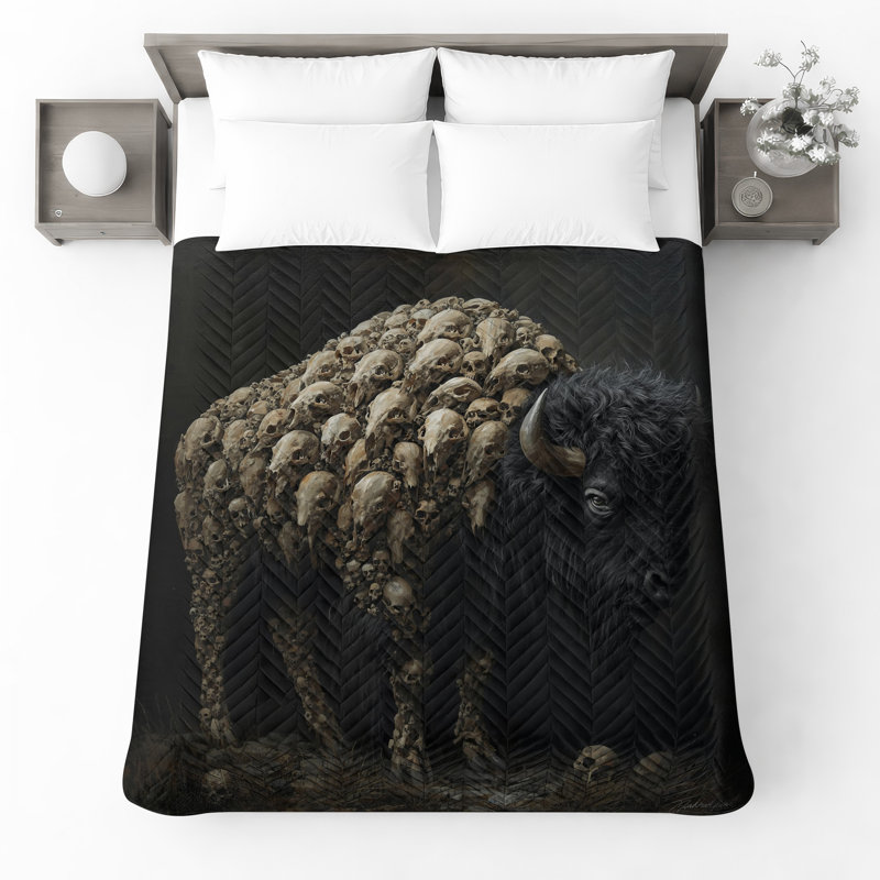 Couvre-lit matelassé Buffalo, Full / Double