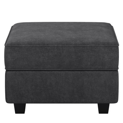 Nairoby 26.4'' Wide Upholstered Storage Ottoman Footstool Module Part for Sectional Sofa