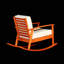 Chaise berçante en bois massif Ingibergur-684785596-684785595