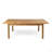 Extendable Solid Wood Outdoor Dining Table