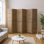 Cloison de séparation en bois à 6 panneaux de cloison pliable pour l'intérieur et la décoration intérieure