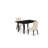  Rectangular Solid Wood Top with Butterfly Leaf Dining Table Set-827169377-827169383-809596269