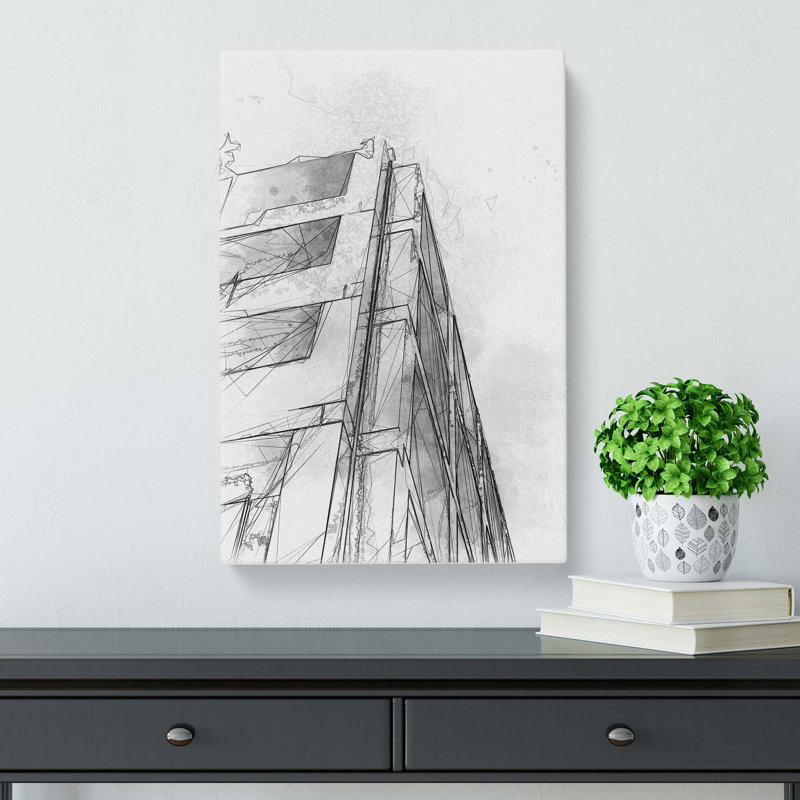 Sketching The Architecture Vol.15 - Wrapped Canvas, 91cm H x 60cm W x 3cm D