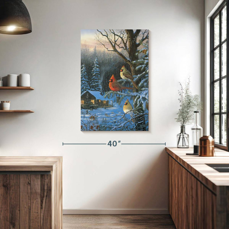 Brampt Cabin Fever, 39" H x 26" W