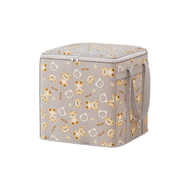 Heavy Duty Storage Bag With Reinforced Carrying Handles Oversized Clothing Quilt Storage Bag Moving Packing Bag Thickened Double Zipper Saves Travel Space