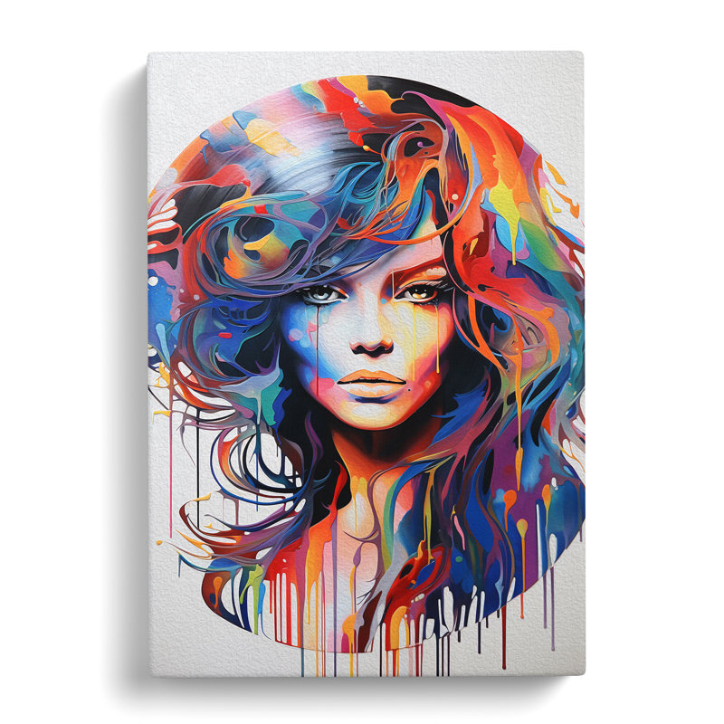 Vinyl Record Informel - No Frame Print, 76cm H x 50cm W x 3cm D