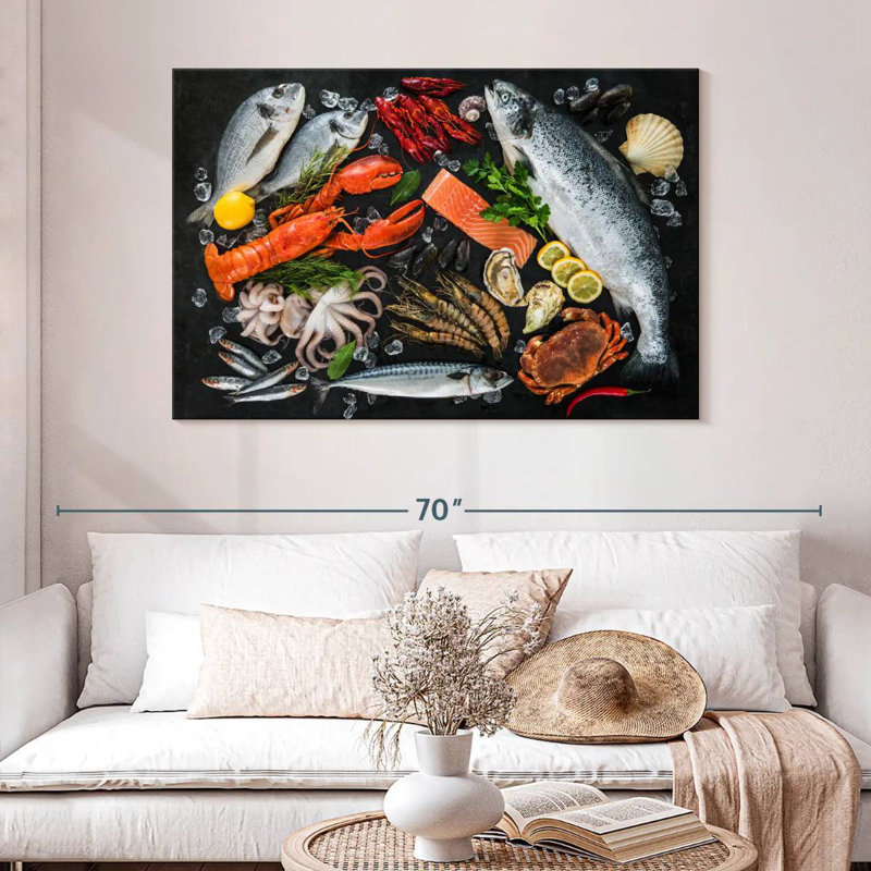 Yarlin Seafood Arrangement, 32" H x 48" W