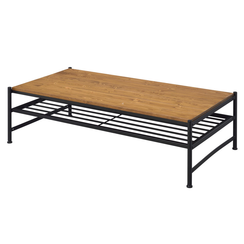 Bostow Solid Wood Top Coffee Table