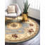 Tapis à motif oriental ciel Gangemi-40282649