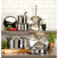 All-Clad D3™ Stainless 10 Piece Stainless Steel Cookware Set