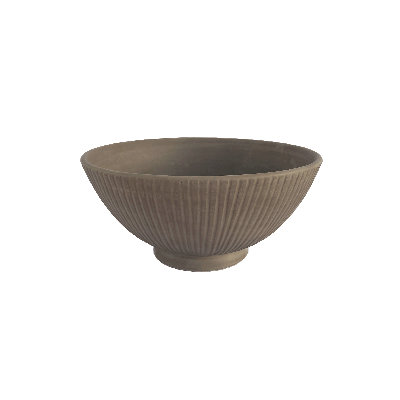 Earth Lines Large Serving Bowl