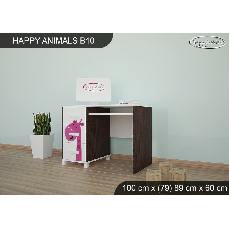 100cm Writing Desk, Chestnut