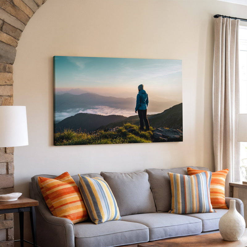 Reproduction d'art mural sur toile, H 16 po x l 20 po