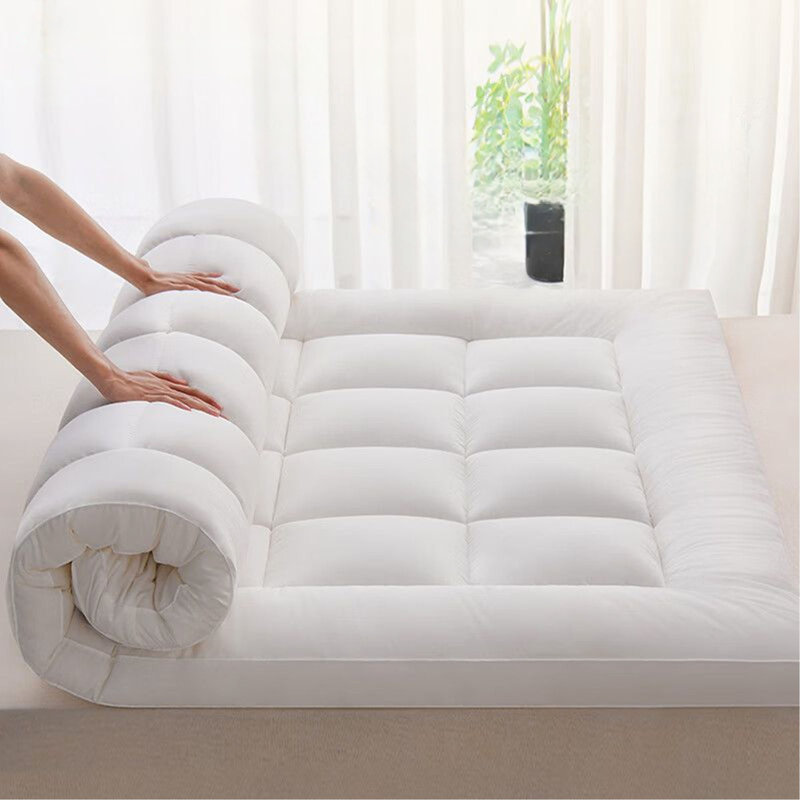 Surmatelas - blanc, Blanc, Grand lit