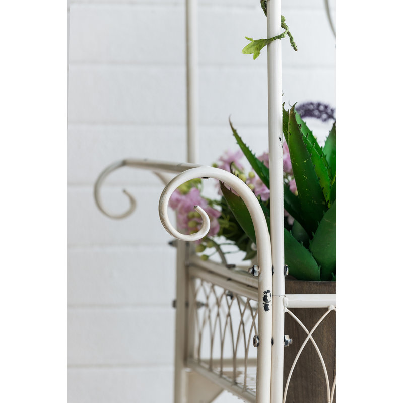 Support pour plante avec 2 paniers Novelty