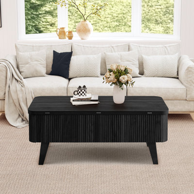 4-In-1 Multi-Fuction Lift Top Coffee Table With Storage