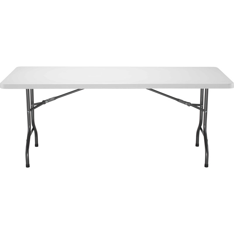 Rectangular Folding Table, 75cm H x 122cm W x 60cm D