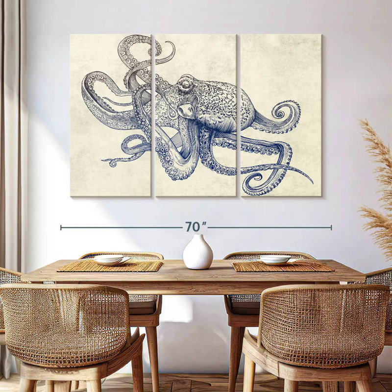 Brampt Octoflow, 42" H x 65" W