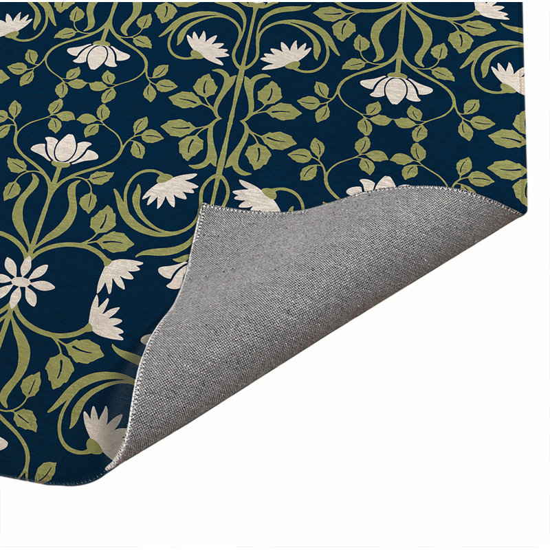 Tapis de cuisine Savanah, Rectangle 3 pi x 5 pi, Vert