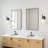 1- Light Clear Ribbed Glass Wall Sconce-514731570