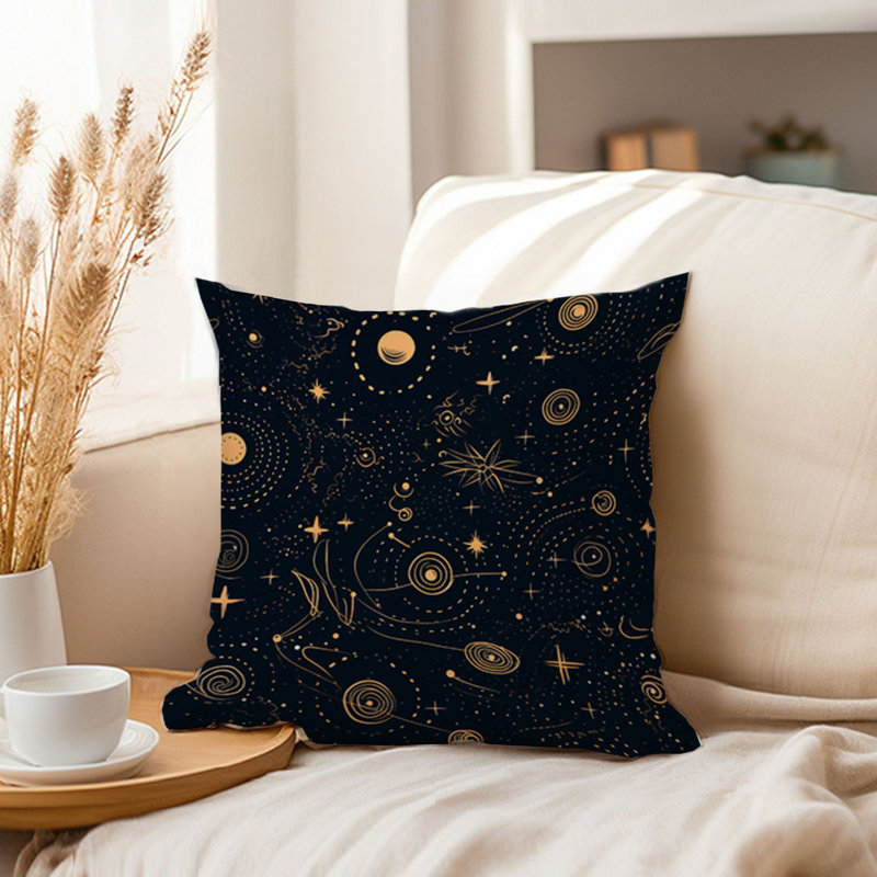 Astronomy and Space Stars Pattern II Modern, 20"H x 20"W