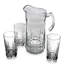 Ensemble de 6 verres et pichet Mayely