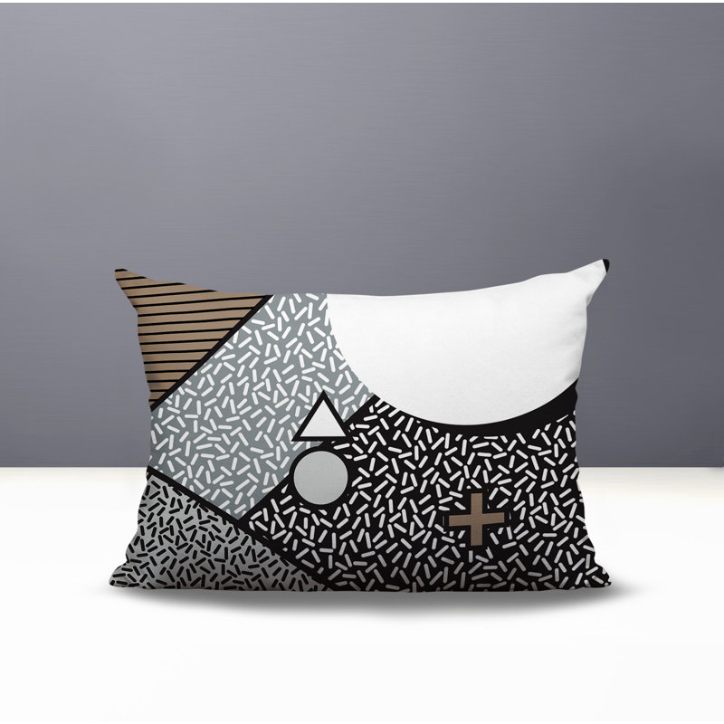Coussin lombaire réversible intérieur / extérieur Zestra, Rectangle H 18 po x l 25 po