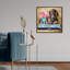 «Puppy Fashion Gift Floater Frame», impression sur toile-63622882-63604241