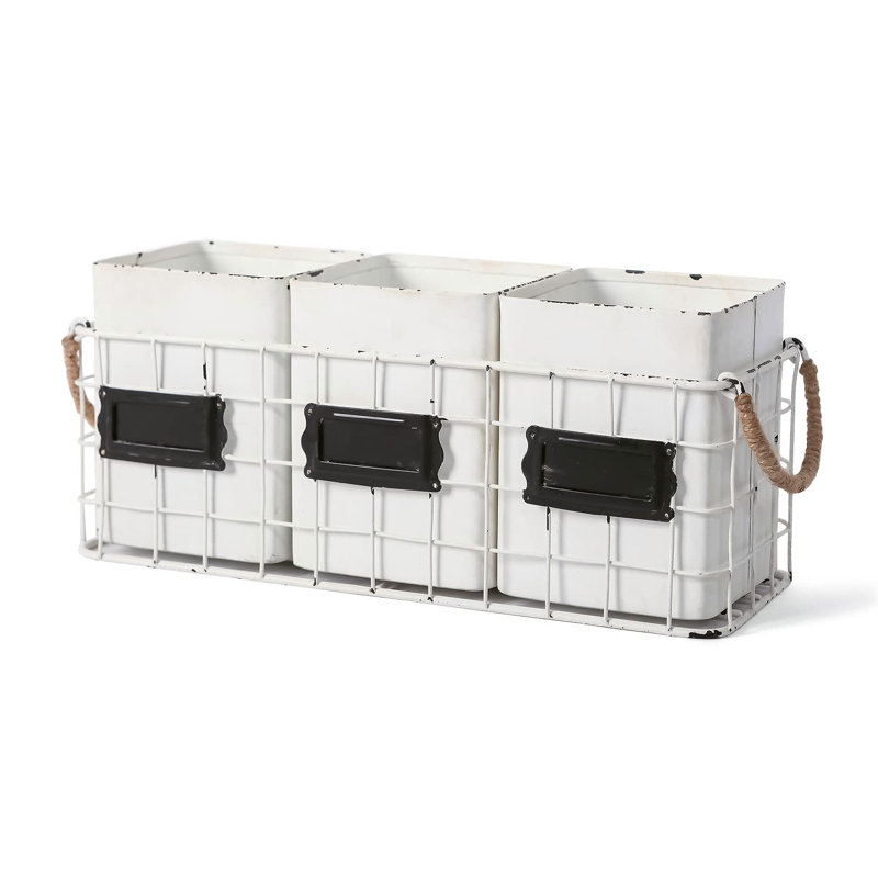 Porte-couverts à 3 compartiments pour couverts, couverts, 3 pièces