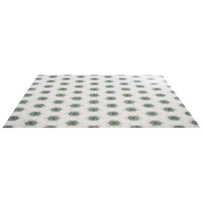 Ako 6" Hexagon Marble Micro Mosaic Tile