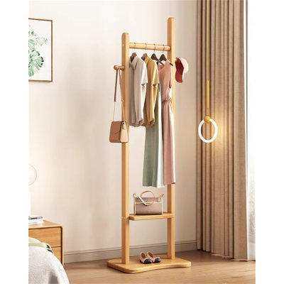Aesthetic Solid Wood Clothes And Hat Stand