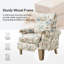 Fauteuil inclinable manuel en polyester Adamsville Farmhouse-303269308