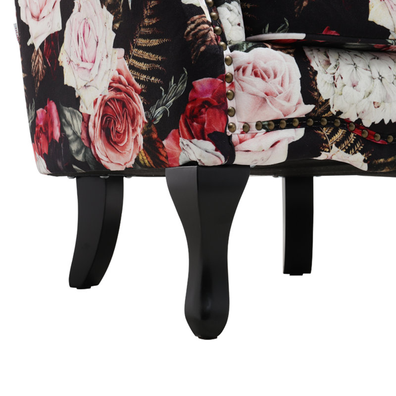 Boyds Velvet Armchair