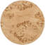 Table de bout cylindrique en bois massif
