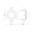 Motion Sensor IS 360-1 PIR Flush Ceiliung Mount 4m Reach 1000W-31789671