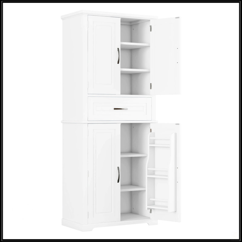 Bathroom Storage Cabinet With Multi-Functional Storage Space