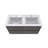 Azden 47" Wall-Mounted Double Bathroom Vanity Set-554203215