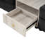 Canapé modulaire rembourré 95,7 po avec accoudoirs de rangement et console centrale pour salon Modern-247308570-247308572