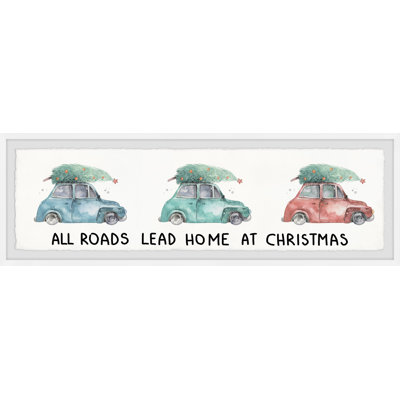 All Roads Lead Home - Single Picture Frame Panoramic Print