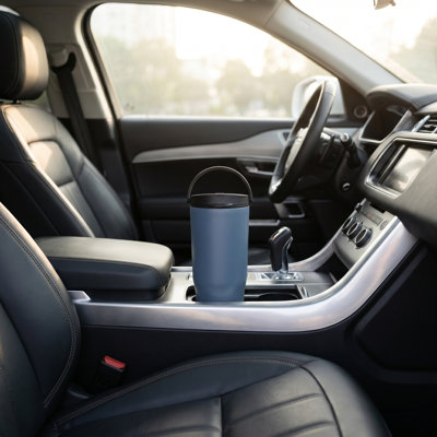 Tasse de voyage en céramique 17 oz Asvel | Pas de goût métallique