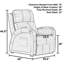 Fauteuil inclinable électrique Reliever-70674164
