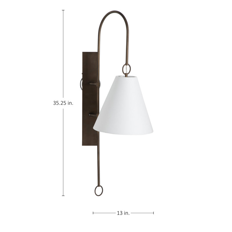 Anniston Wallchiere, Rubbed Bronze