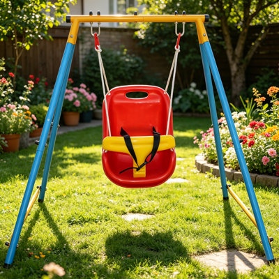Porch Swing, Outdoor Swing, Kids Outdoor Playset, Outdoor Porch Swing, Metal Swing Set