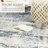 Gerwar Abstract Blue Area Rug (12'X15')-531134625