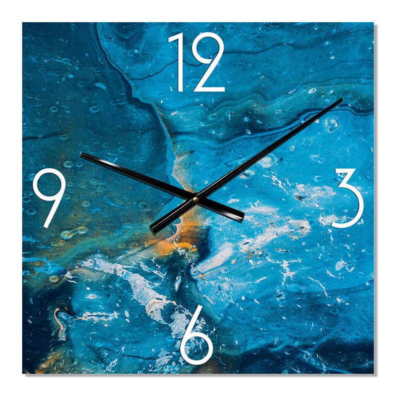 Horloge murale abstraite, Grand