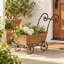 Jardinière en bois et métal Vintage Farmhouse