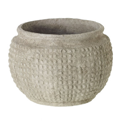 Weather Resistant Composite Round Pot Planter