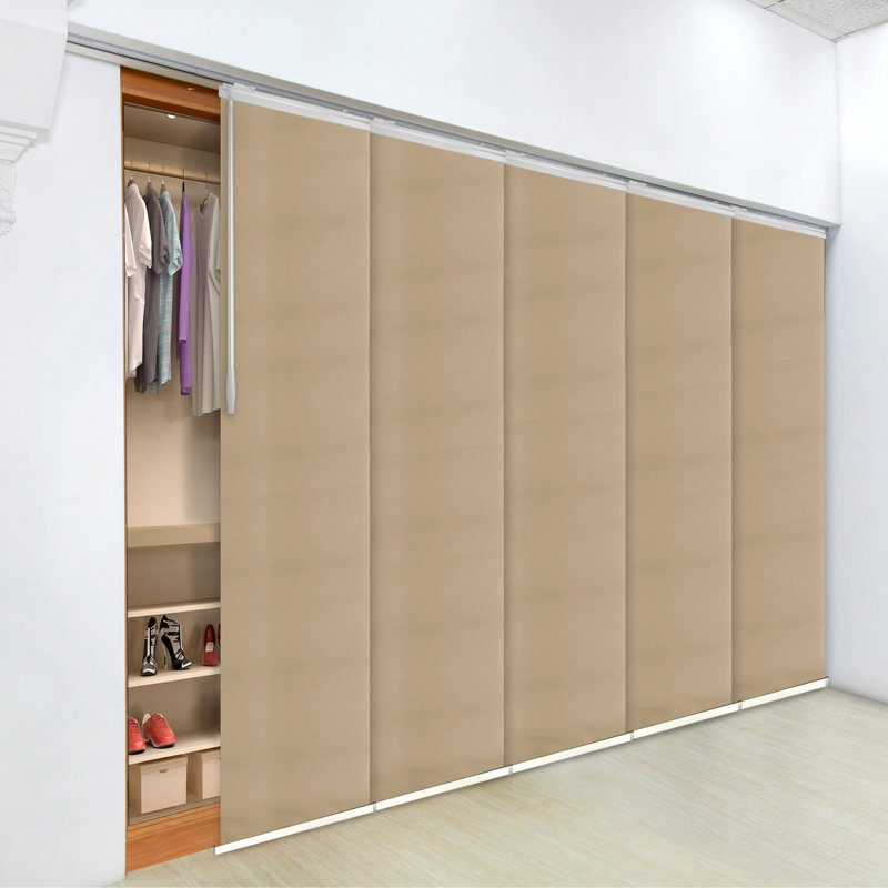 Store vertical semi-diaphane, Blanc, L 110 po x L 94 po