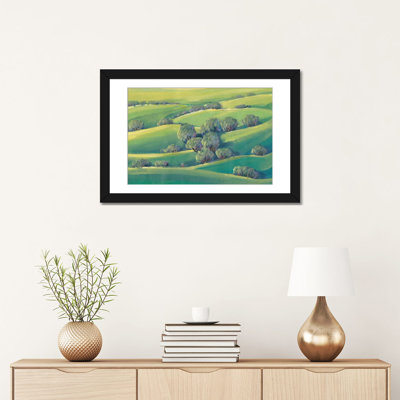 «Hillside View II» par Timothy O 'Toole - Giclée sur toile tendue avec châssis